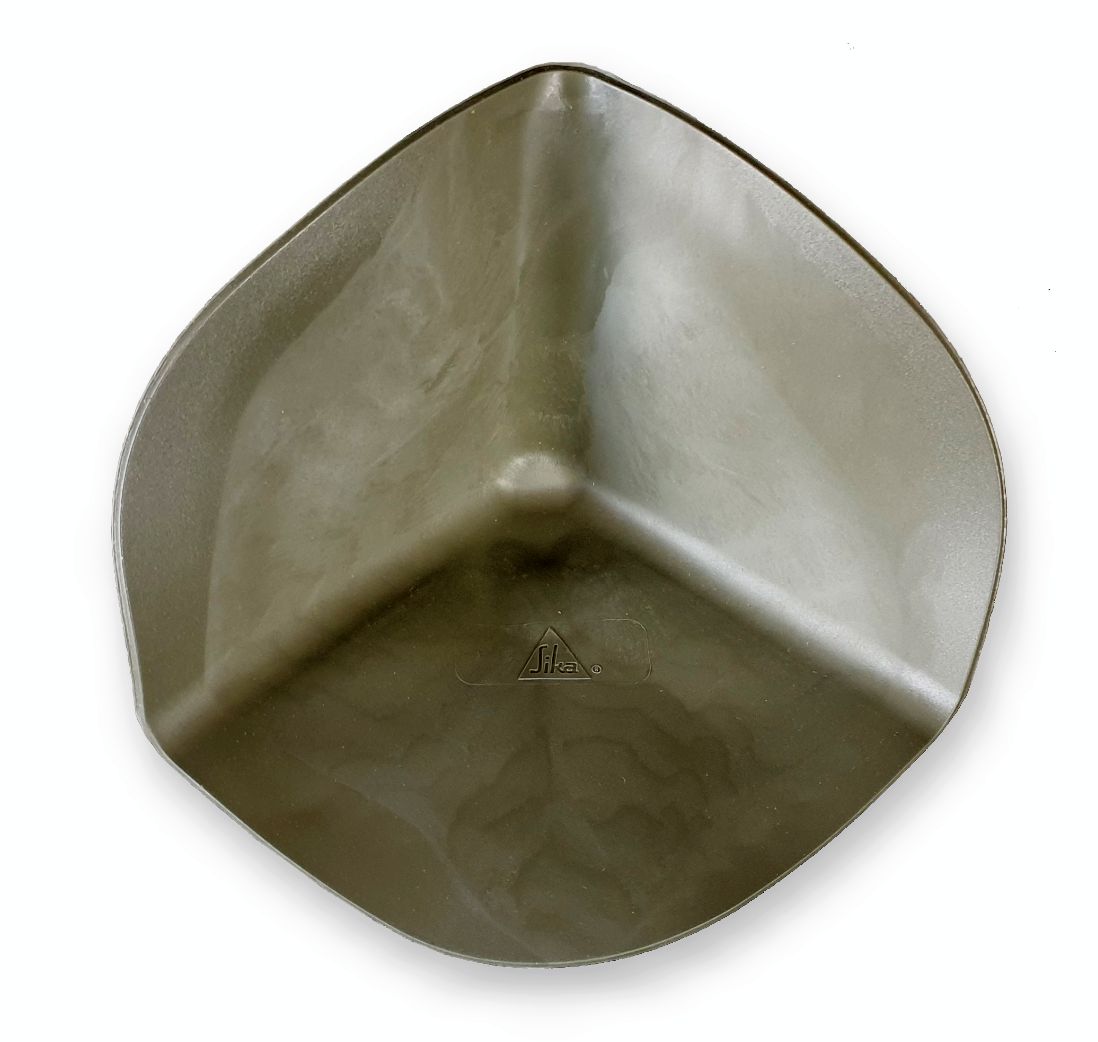 PVC Innenecke 90° olivgrün