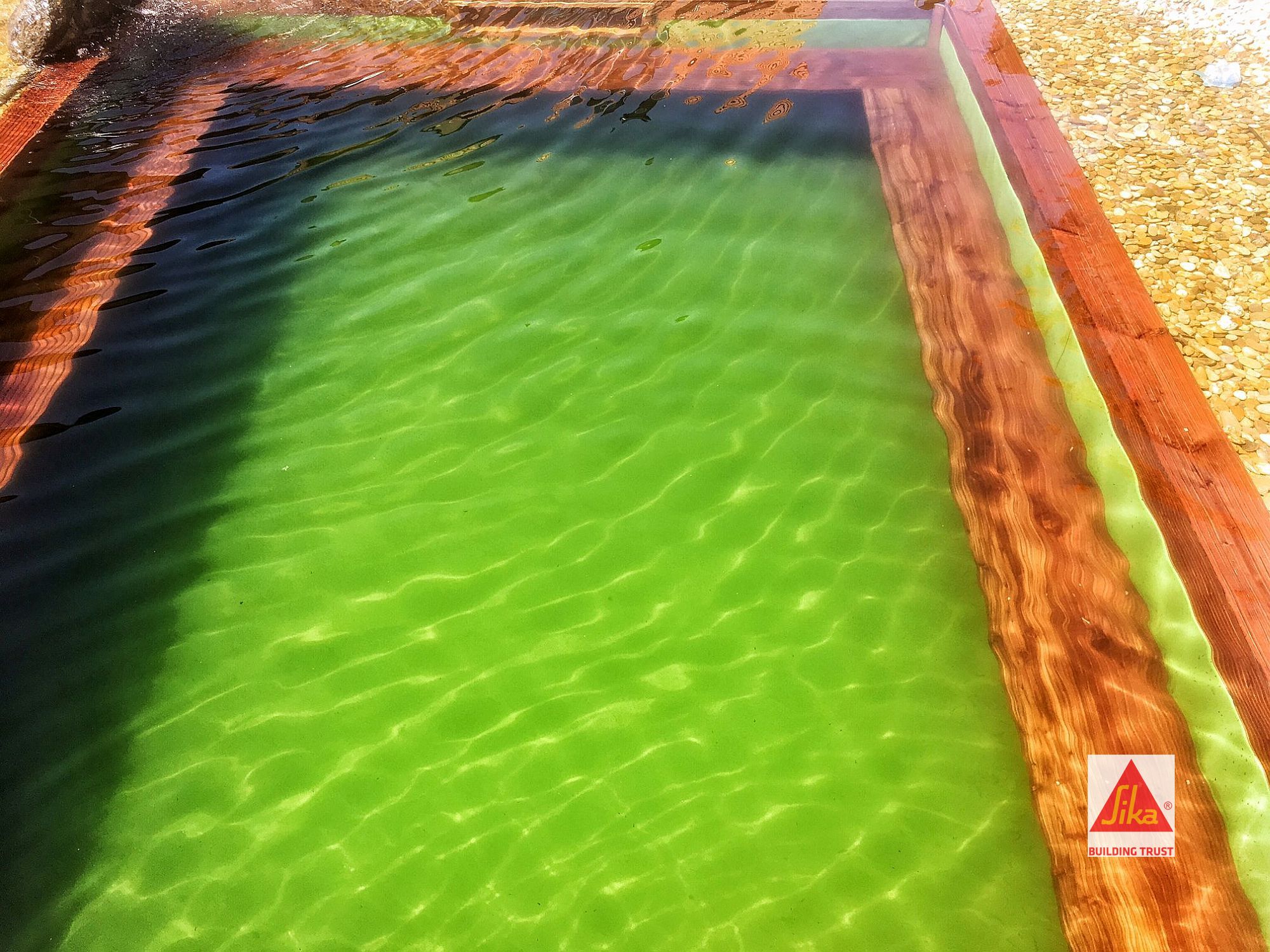 Teichfolie maigrün 1,5 mm (ähnlich RAL 6017) Sikaplan® WP 5130-15 H