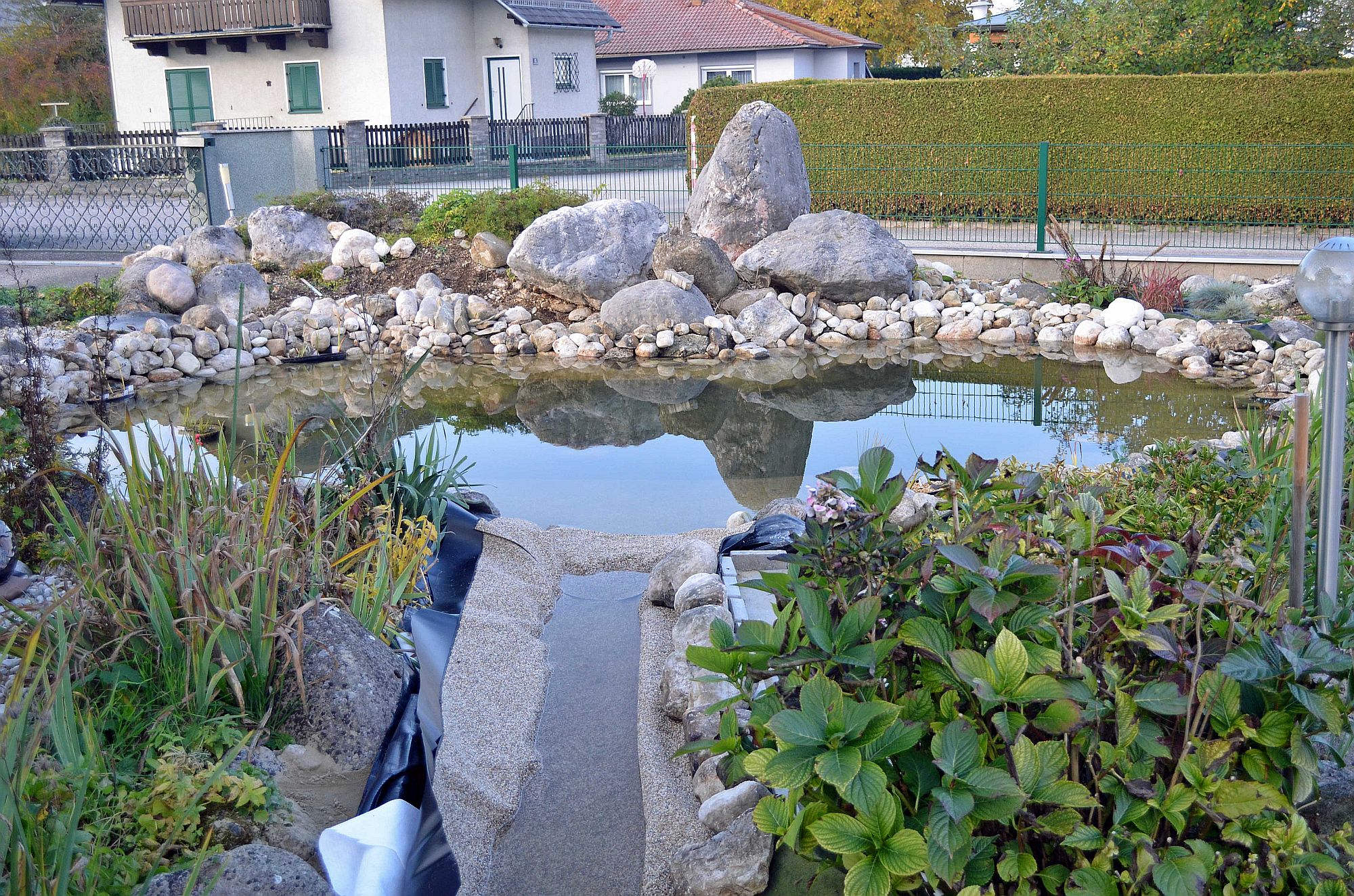 Teichfolie elastplan 0,5 mm anthrazit/schwarz