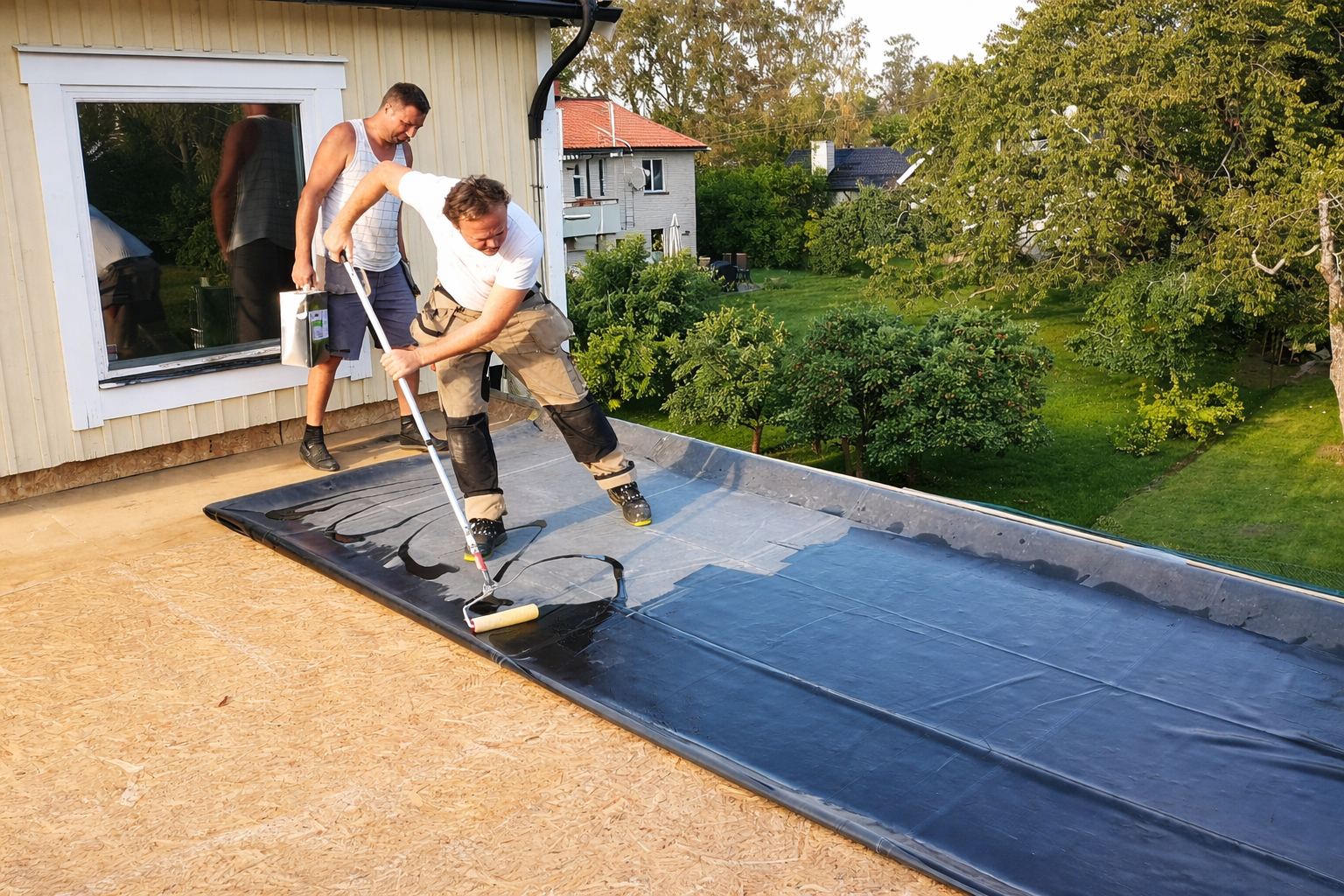 EPDM Dachfolie 1,5 mm ElastoTop® mit Zulassung