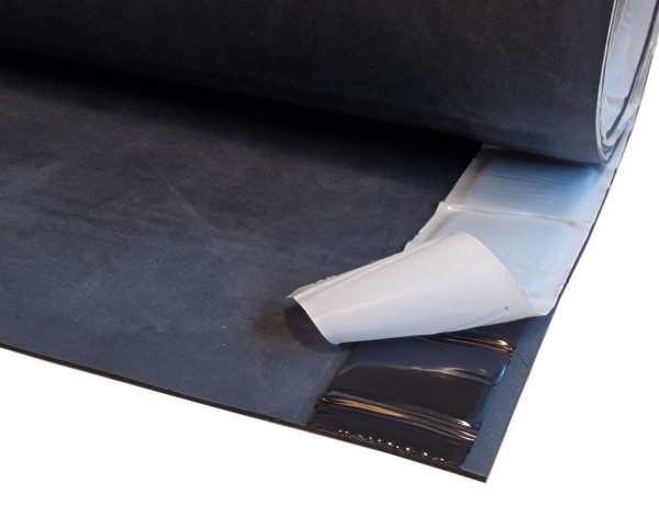 EPDM Streifen 1,2 mm mit Kleberand ElastoGround®